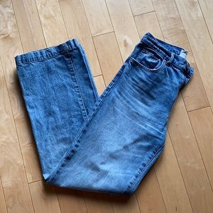 Garage wide leg jeans